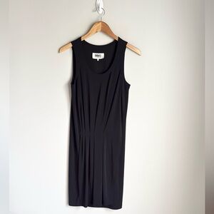 maison martin margiela 6 mmm pleated mini dress black Small